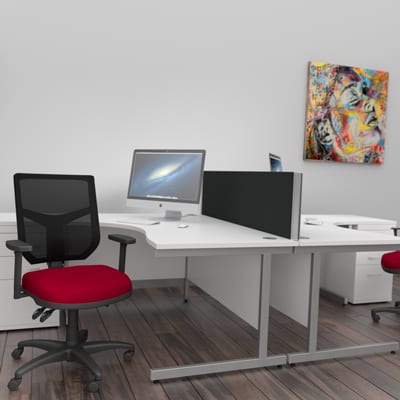 OA Mesh Swivel Seating